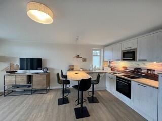 Küche und Essbereich