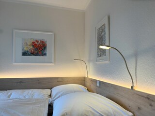 Schlafzimmer 2 mit Doppelbett