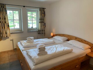 Schlafzimmer mit Doppelbet