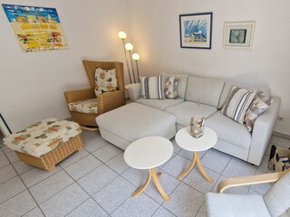 Wohnzimmer Sitzecke zum entspannen.