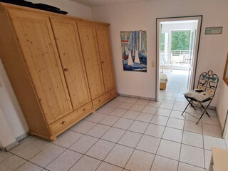 Viel Stauraum im Flurbereich.