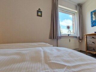 Blick vom Doppelbett