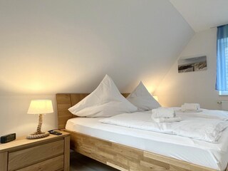 Schlafraum 2 mit Doppelbett