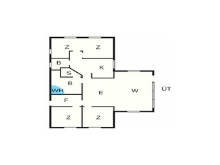 Ferienhaus Jegum Grundriss 2