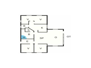 Ferienhaus Jegum Grundriss 3
