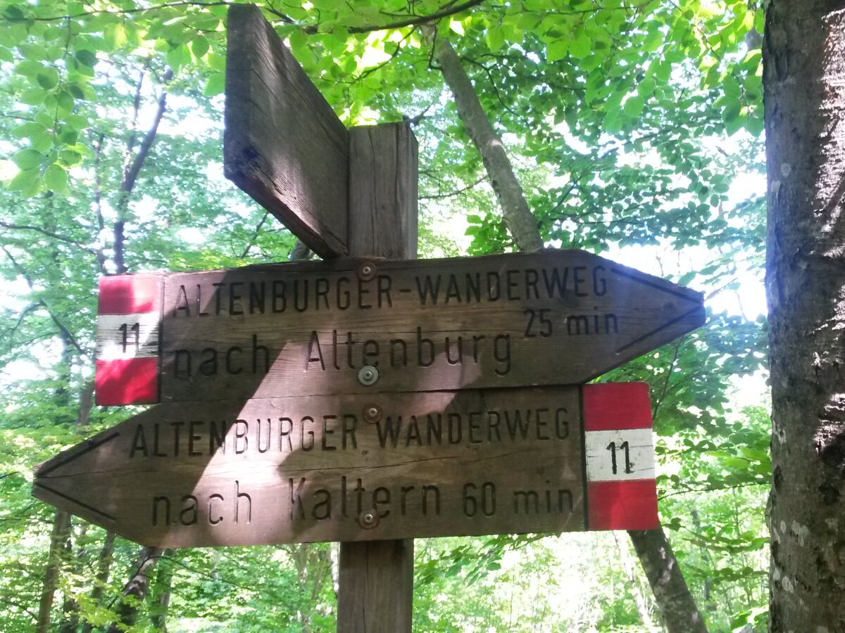 zahlreiche Wanderwege