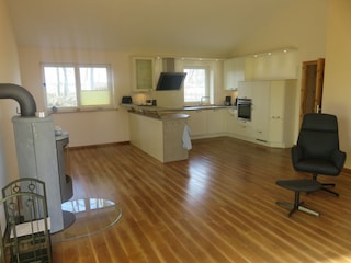 Küche und Essbereich