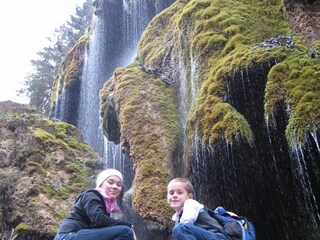 Naturschauspiel Schleierfälle in der Ammerschlucht