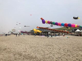 Strand, Meer und Restaurant