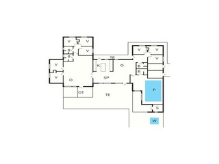 Vakantiehuis Vaeggerløse Grondplan 25
