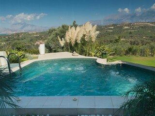 Refreshing pool (not a whirlpool) with terrace