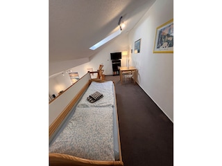 Aufbettung in der Galerie