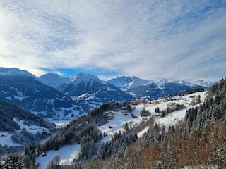 Blick auf den Rätikon