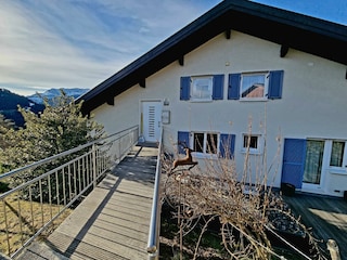 Eingang Chalet Emely