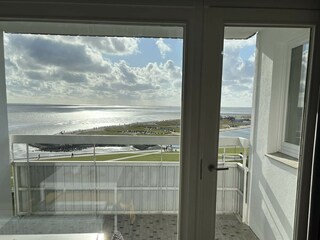 Balkon mit Meerblick