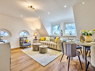 Wohn-/Esszimmer - Rückansicht