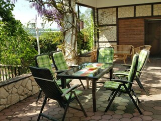 Terrace of Waldruh holiday home
