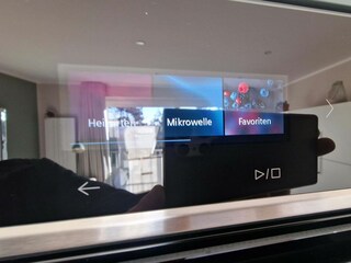 Backofen und Mikrowelle