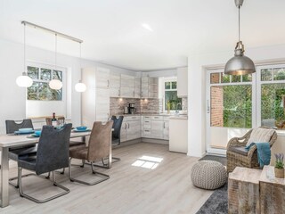 trendiger Wohn- Essbereich