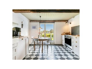 Küche mit Blick auf unsere Weide