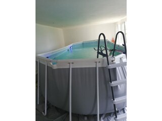 Indoor pool with Pool Bicycle