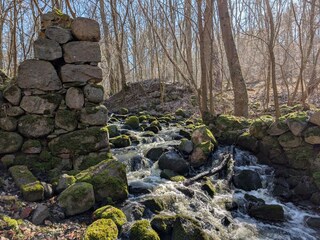 Alte Mühle und Bach nur 400m vom Haus entfernt