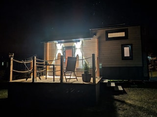 Abendstimmung bei sternklarer Nacht