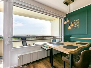 Essbereich im Wohnzimmer