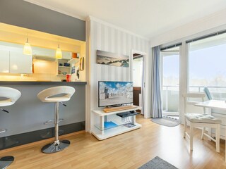 Wohnzimmer und Küche