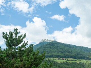 Blick vom Balkon