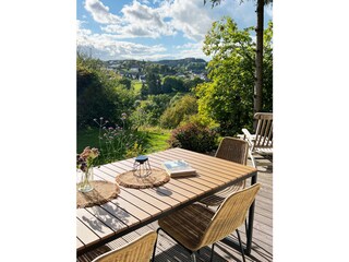 Blick von der Terrasse