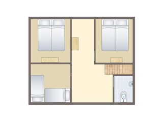 Parco vacanze Vijlen Pianta del piano 14