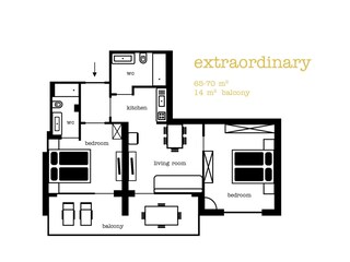 Apartment Tscherms Floor Plan 23
