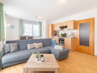 Feriendomizil Hus Guenter - Wohnung Poseidon-  Wohnbereich