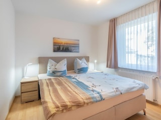 Feriendomizil Hus Guenter - Wohnung Poseidon-  Schlafzimmer