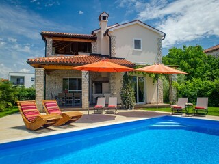 Villa Karigador Buitenaudio-opname 7