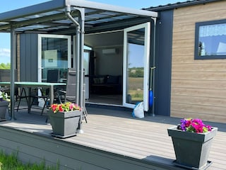 Ferienhaus Nowe Warpno Außenaufnahme 3