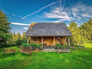 Ferienhaus Welt Außenaufnahme 1