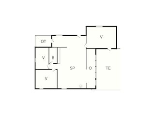 Holiday house Marielyst Floor Plan 2