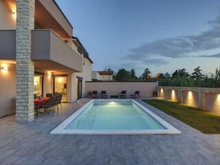 Villa Valbandon Grabación al aire libre 8