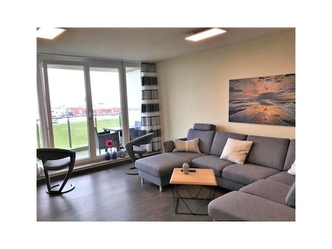 NB 13 - Vakantieappartement 2 kamers met uitzicht op het meer Grimmershörn