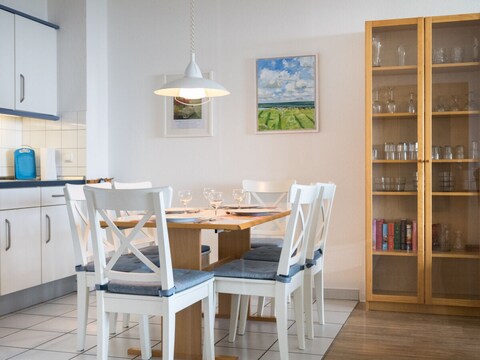 Vakantiehuis NB 19 - Vakantieappartement 2 kamers met uitzicht op het meer Grimmershörn