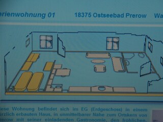 Ferienwohnung Prerow Grundriss 4
