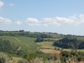 Ausblick vom Landgut Il Poggio