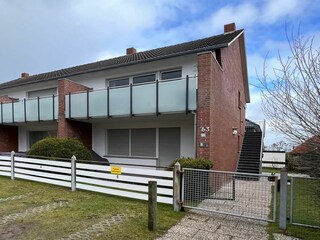 Ferienwohnung Borkum Außenaufnahme 2