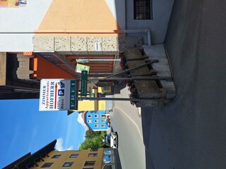 Appartement`s Simone Einfahrt