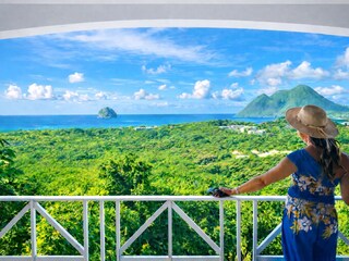 Blick auf den Rocher du Diamant