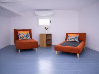 Refugium , Spiele, Arbeiten, Schlafen - Obergeschoss