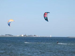 Kiten auf der Schlei