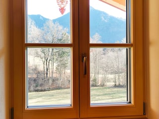 Blick aus dem Schlafzimmer